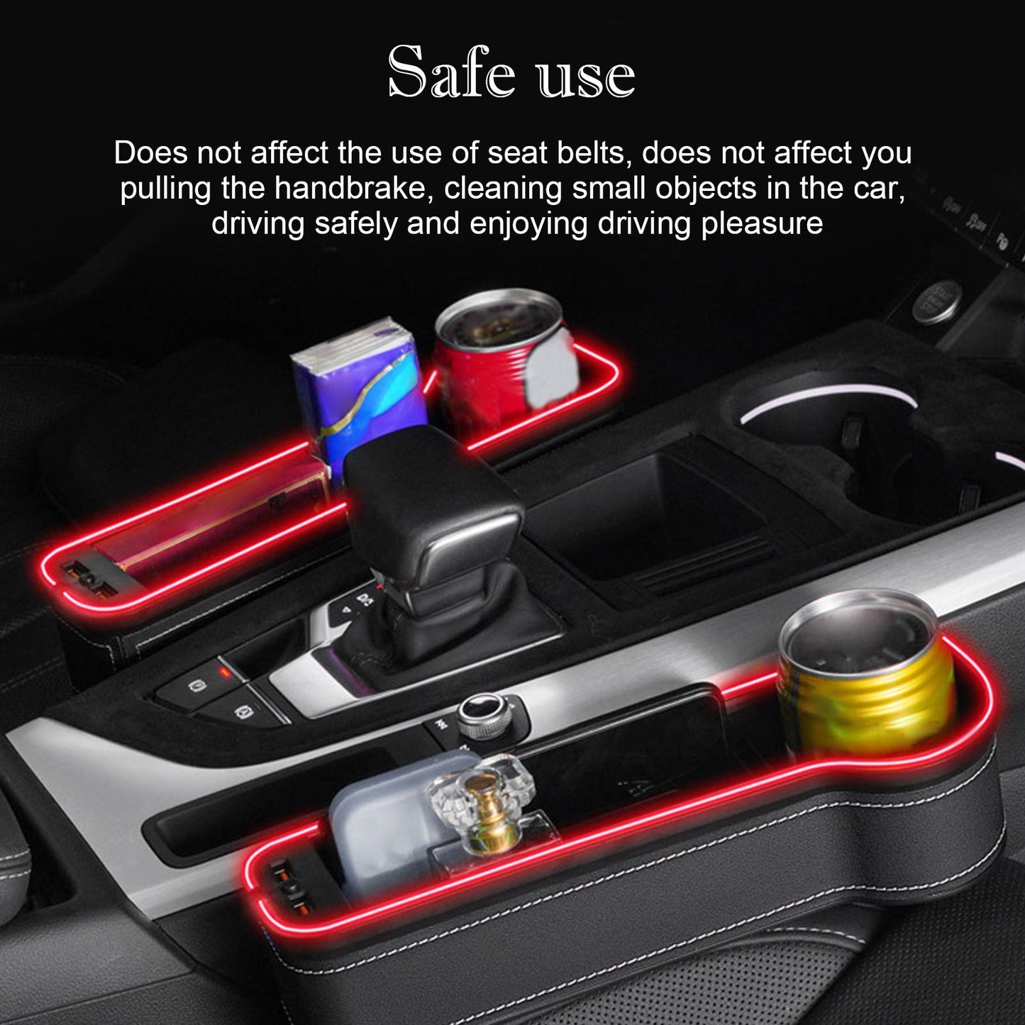 Car Crevice LED Storage